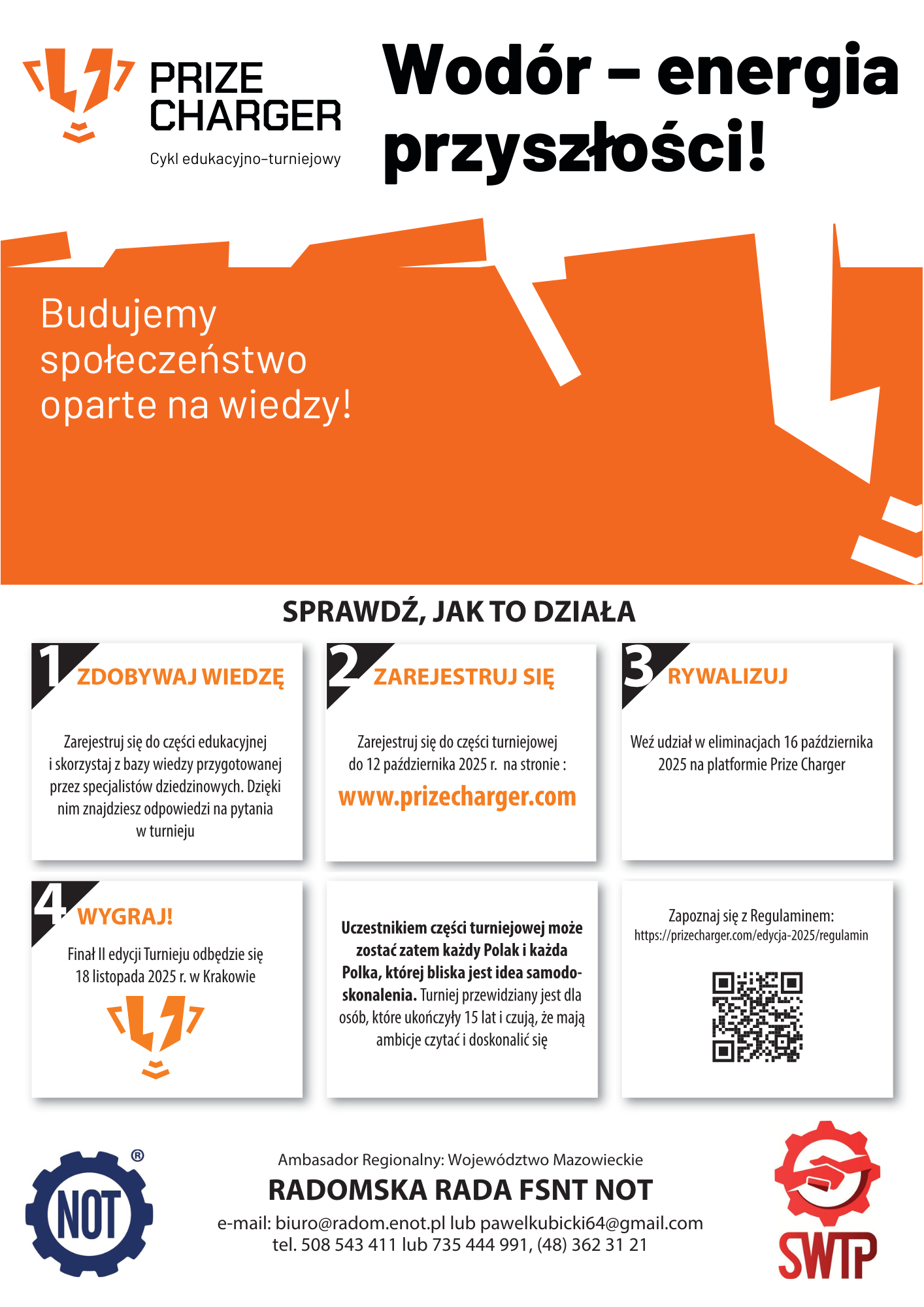 Plakat: Wodór energia przyszłości