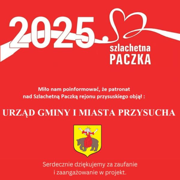 Urząd Gminy Przysucha Patronem Szlachetnej Paczki Urząd Gminy Przysucha Patronem Szlachetnej Paczki