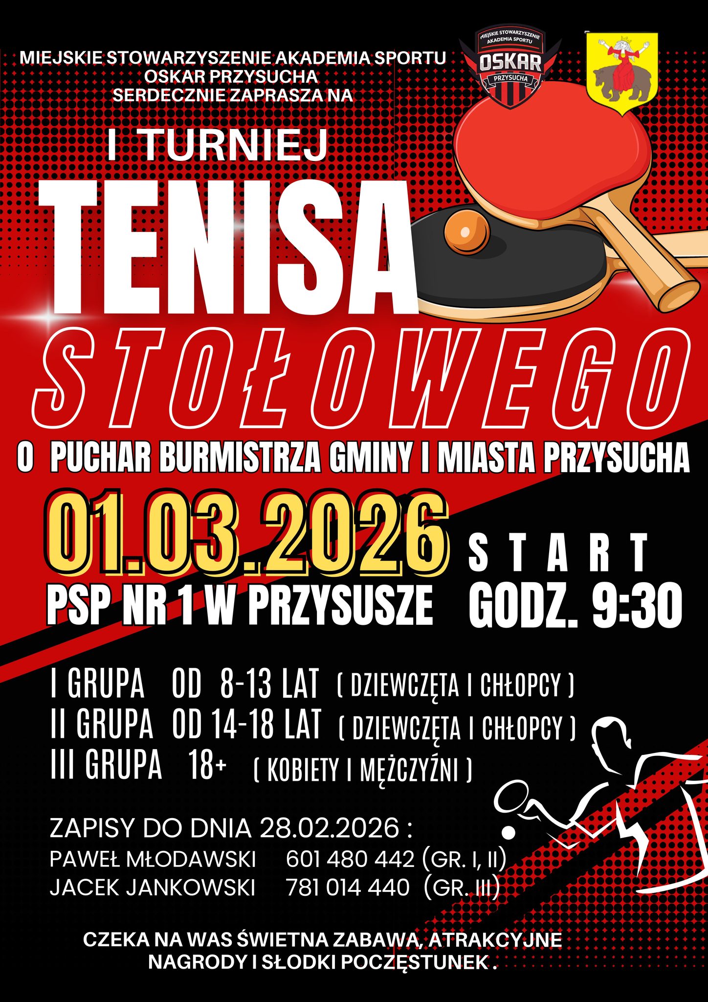 I Turniej Tenisa Stołowego